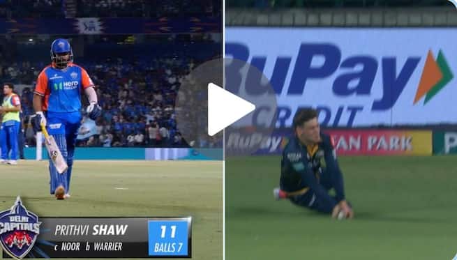 [Watch] Shaw Fails To Dazzle As Sandeep Warrier's Short-Ball Trick Foxes DC Opener